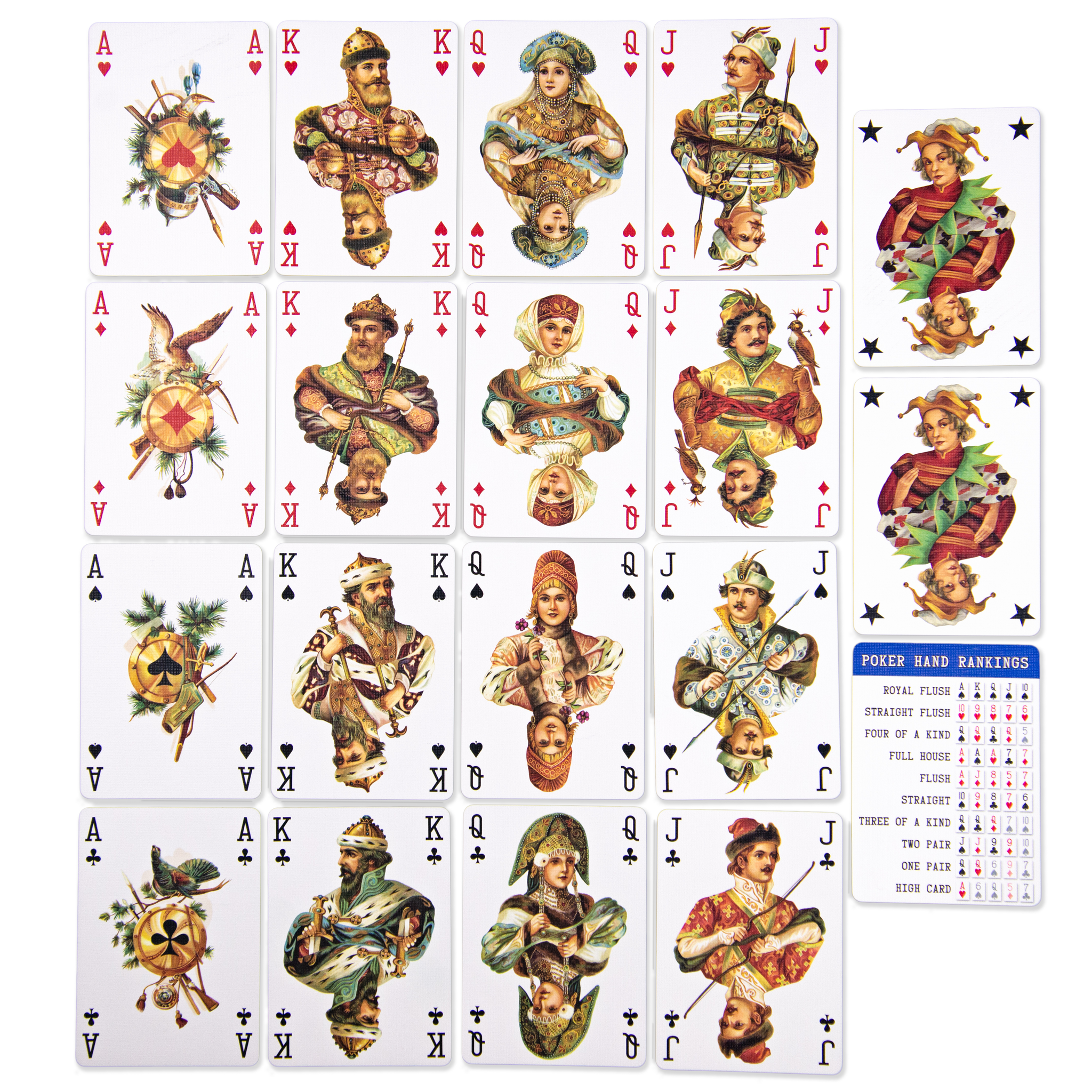 Da Brigh Tarot - Venta al por mayor Baraja de cartas - Baraja de Cartas de Estilo Ruso, Roja5