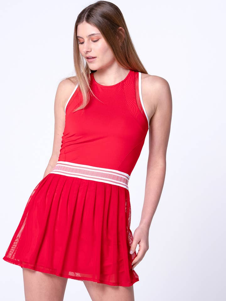 Vestido Level Up para Mujer - ROJO EQUIPO para venta al por mayor de Lucky In Love