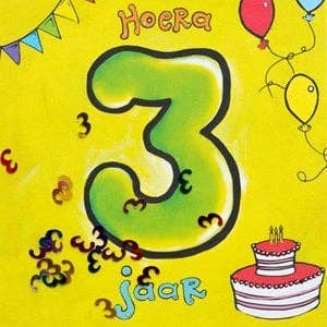 Alder 3 år for engroshandel hos Sidedish Cards