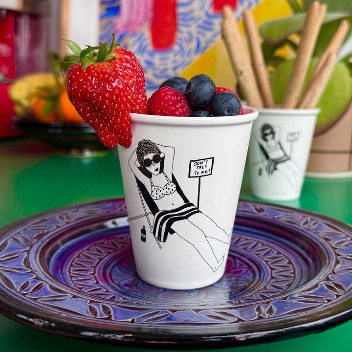 helen b - Wholesale Drinking Glass/Cup - cup don't talk to me