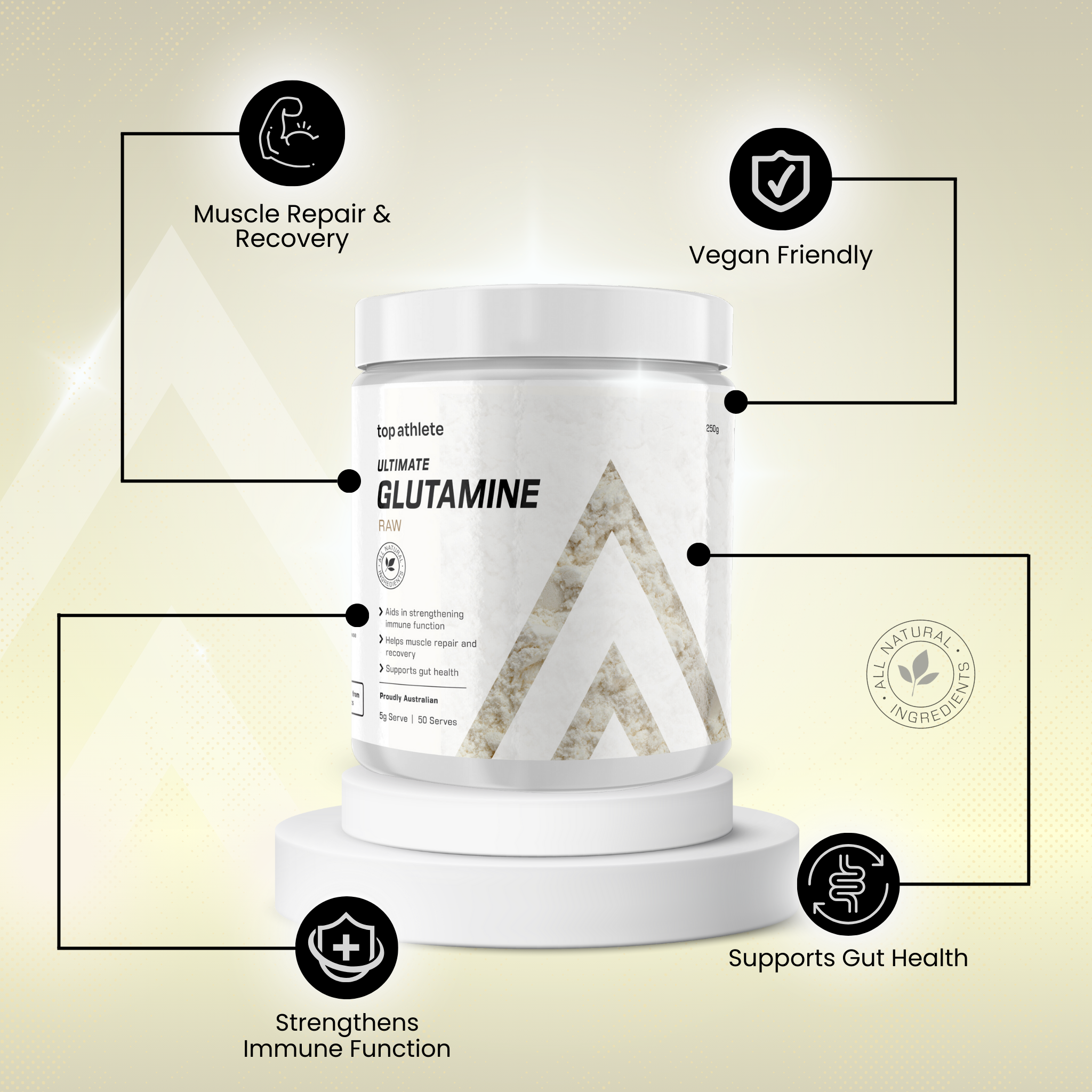 Top Athlete - Wholesale Protein/superfood powder - Ultimate Glutamine2