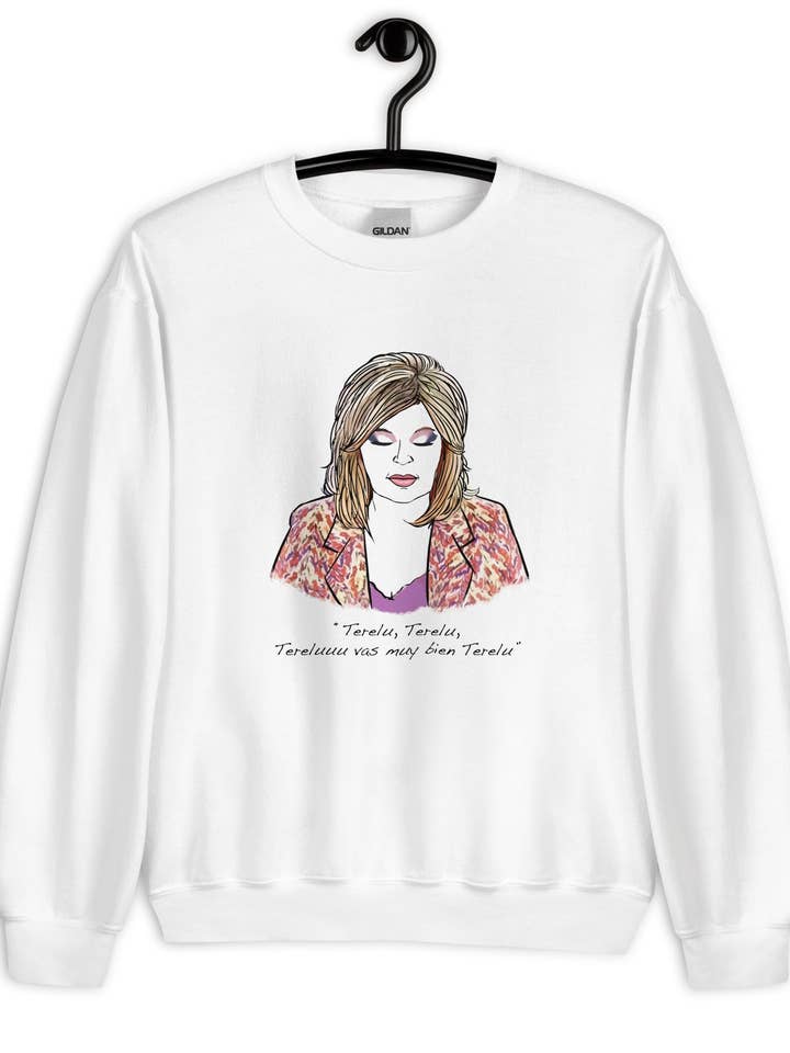 Terelu sweatshirt you are very good for wholesale by El loco del Pelo Rizo