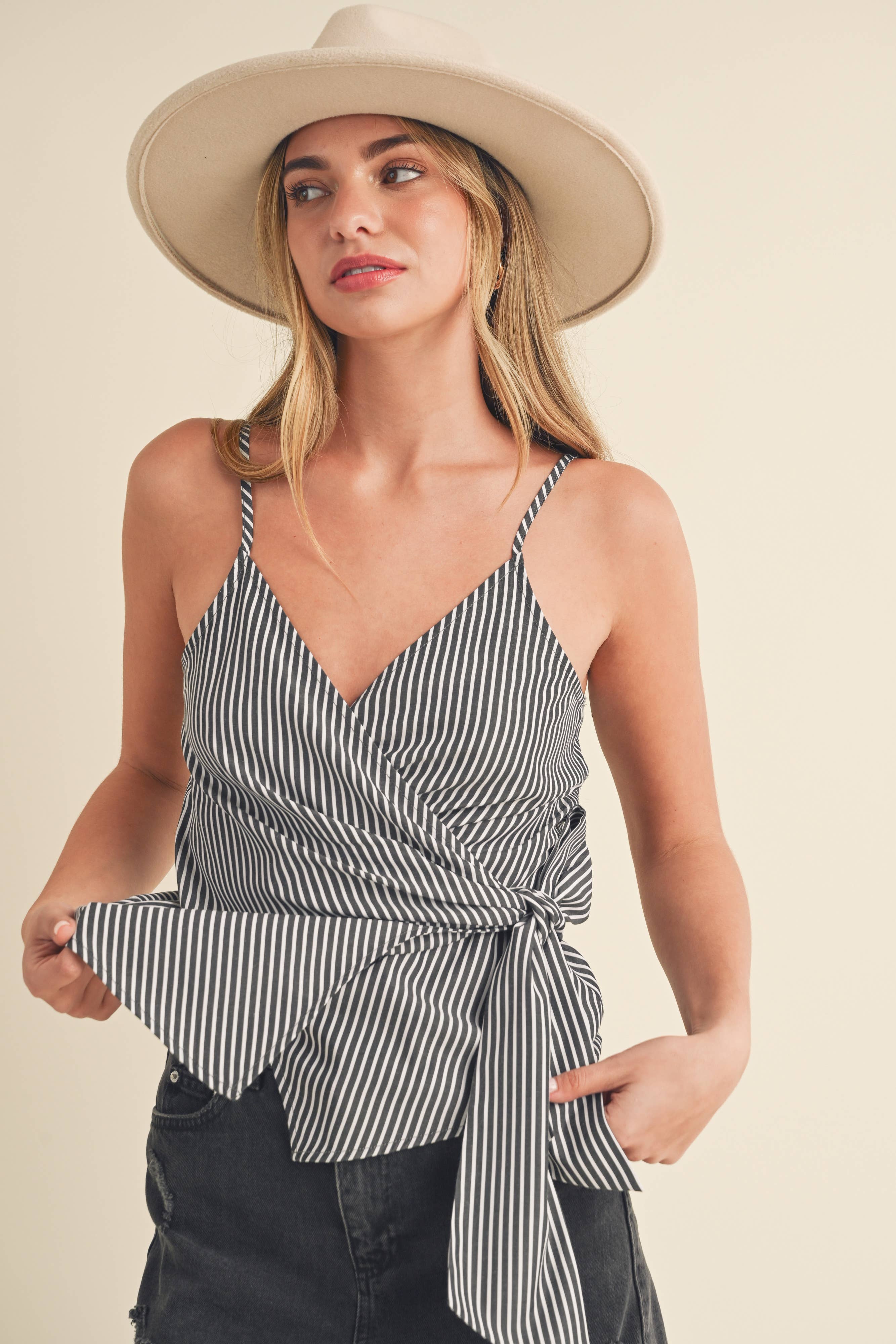 AEMI + CO - Wholesale Blouse - Women's - 8237BD Salley Wrap Top28