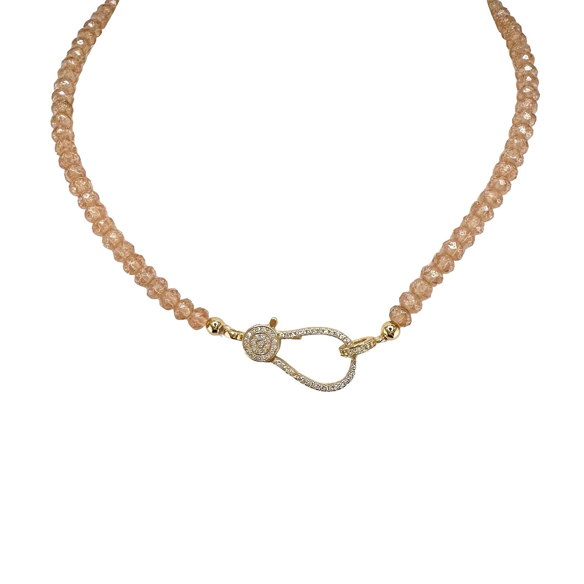 Love, Lisa – wholesale Pärlband/Pärlhalsband – Harper Crystal Clasp Halsband0