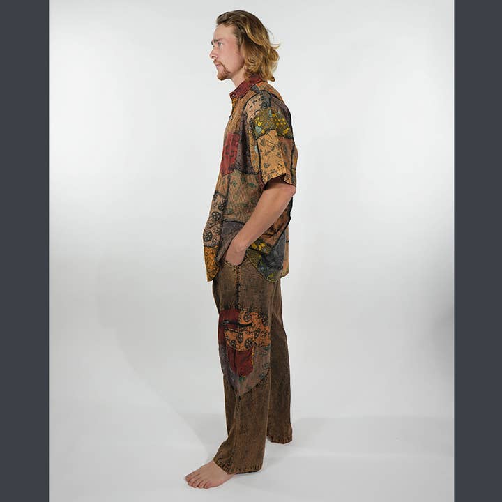 SHROOMSCAPE PANTS for wholesale by Jayli Clothing