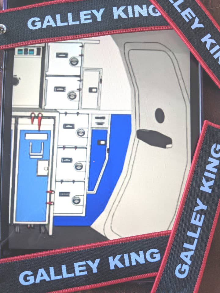 Galley KING Luggage Tag for wholesale by FUNNYBAGTAGS by Cukiegirl