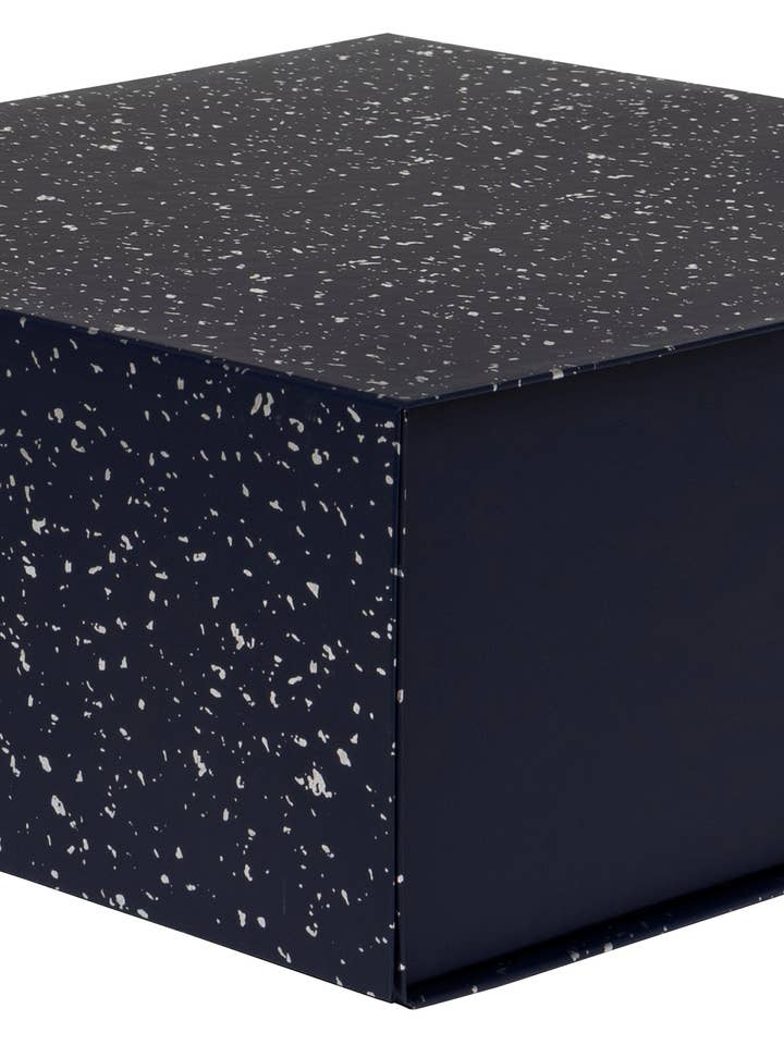 Blue Shimmer Large Gift Box Flatpack for wholesale by Ballyhoo