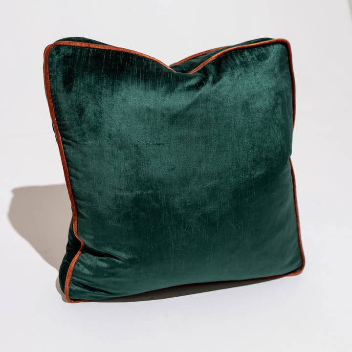 BHD HOME - Wholesale Throw/decorative pillow - Frankie Emerald Green Box cushion 50 x 50 x 10cm3