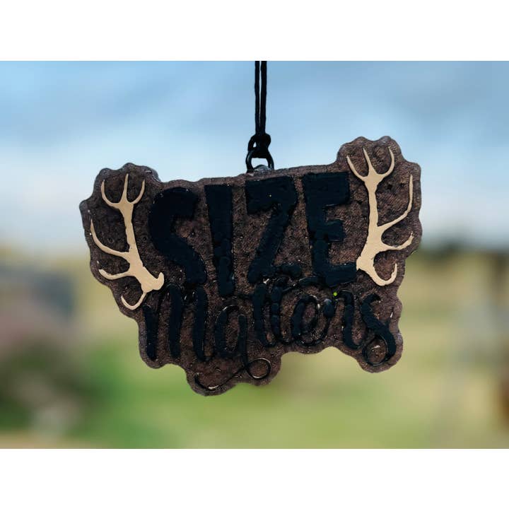 Scent Story Freshies - Wholesale Car Freshener - Unisex - Size Matters Deer Horns Car Freshie/Car Scent/Hunting