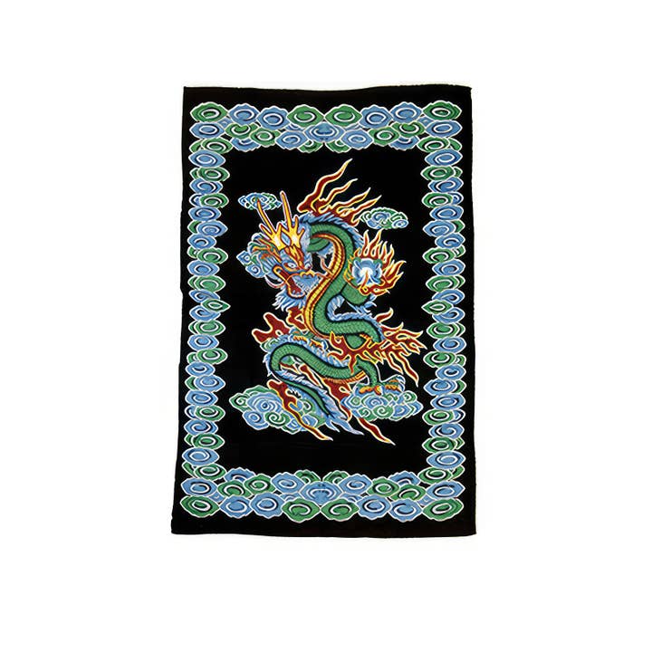 Dragon Twin Tapestry - sengetæppe for engroshandel hos Gypsy Rose