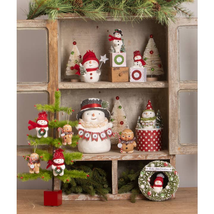 Bethany Lowe Designs - Wholesale Decorative Figurine - Merry & Bright Snowman3