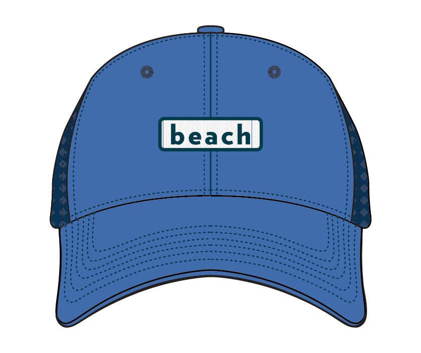 Coast Hippie - Wholesale Trucker Hat - Unisex - Beach Patch Hat3