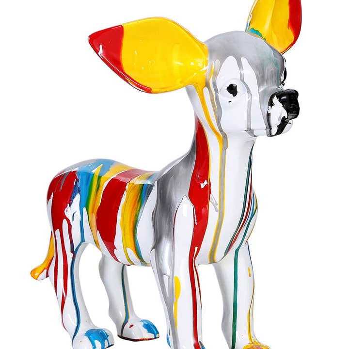 Escultura Chihuahua 120 Multi por atacado de Vivorum