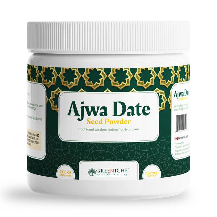 Greeniche Natural Health - Wholesale Protein/Superfood Powder - Ajwa Date Seed Powder0