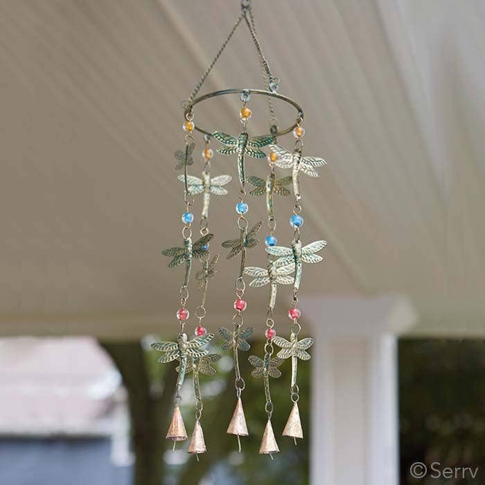 SERRV International - Wholesale Wind Chime - Dragonfly Carousel Wind Chime2