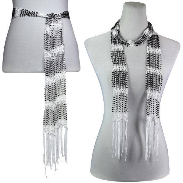 The Magic Scarf Company - Wholesale Scarf - Women's - 1755 - Shanghai Beaded Scarves/Sash15
