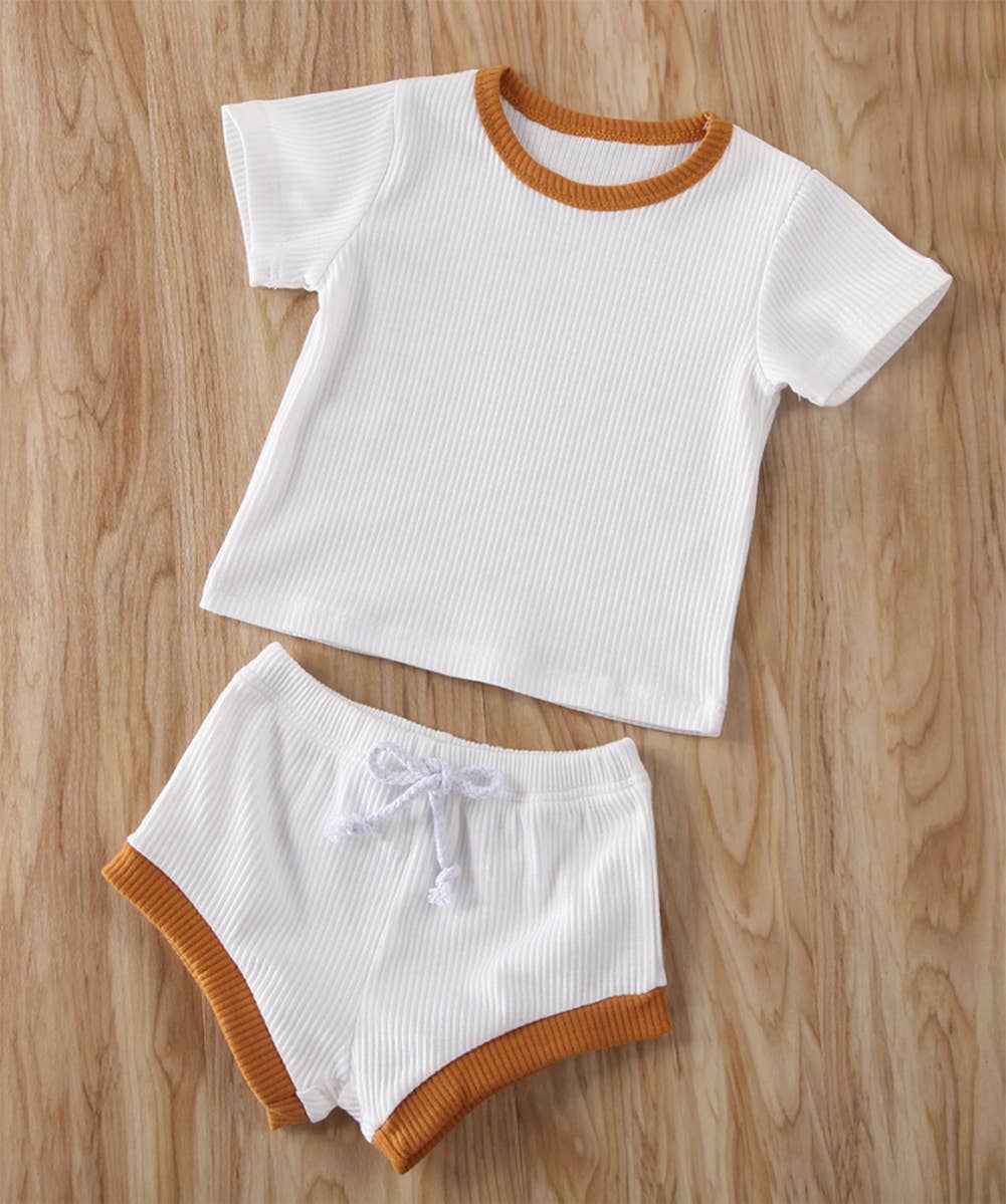 Fennco Styles – wholesale Top & shorts set – Baby – Knit Cotton Baby T-Shirt and Shorts 8