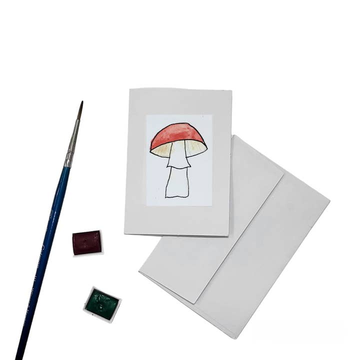 Emily Drew Yates Art & Illustration - Wholesale Everyday Greeting Card - Mini Watercolor Gift Enclosure Cards - 15 Options6