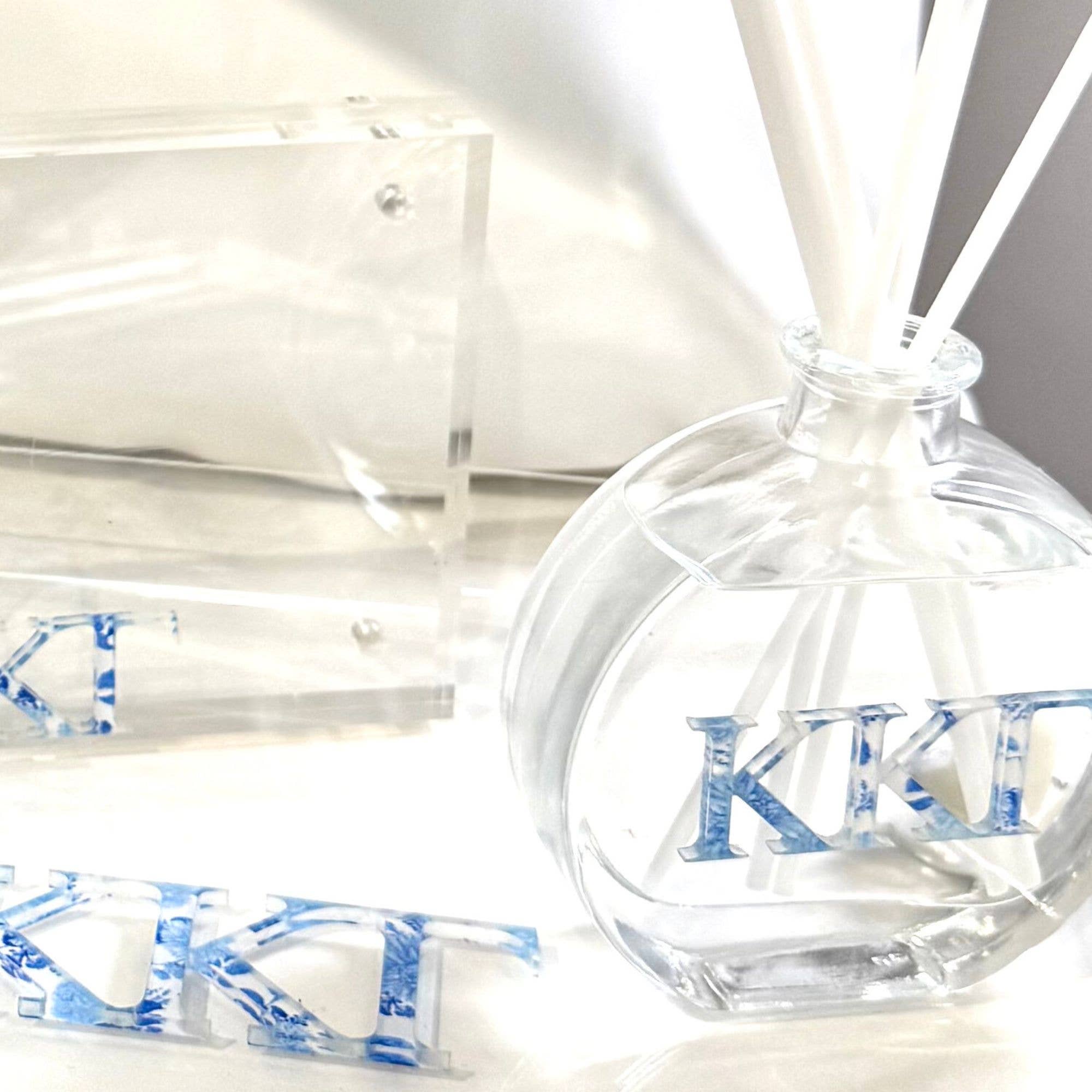 Sarahndipity Shop - Wholesale Decorative Tray - Sorority Acrylic Pinch Tray - Patterned Greek Letters2