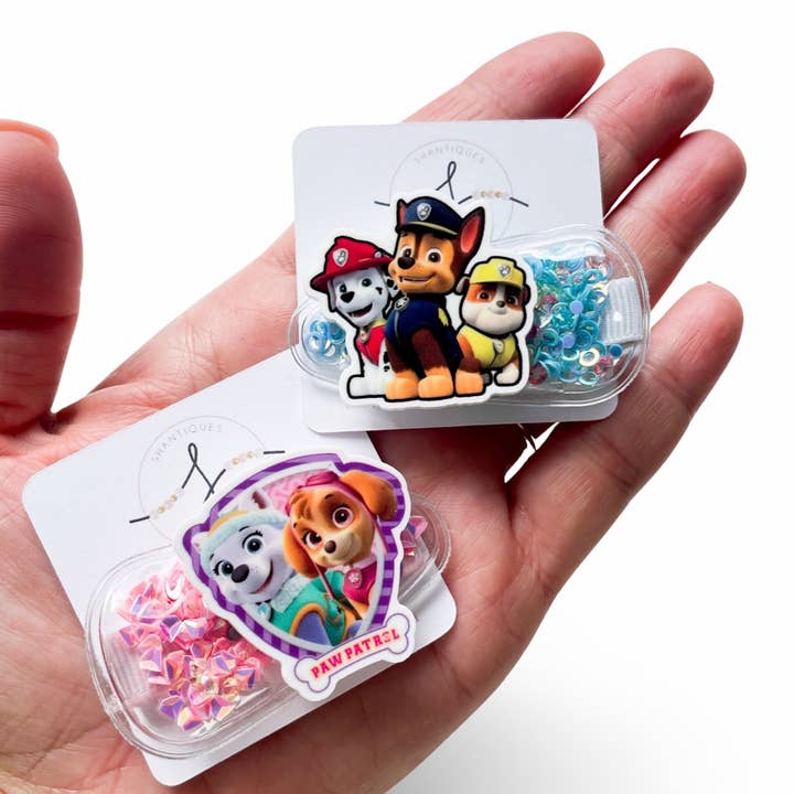 Clips Shaker Cabelo - Cachorro por atacado de Shantiques Mini Creations