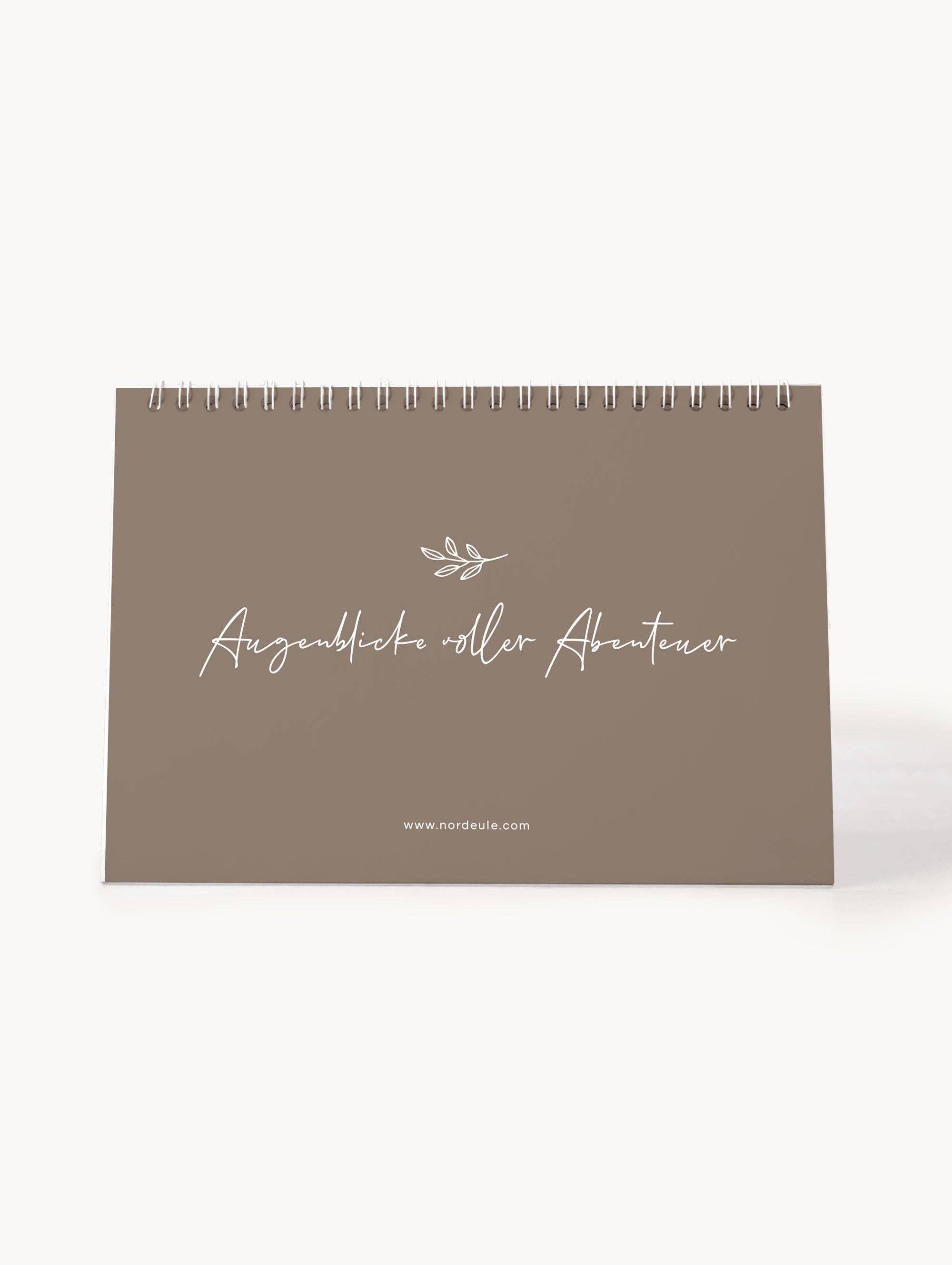 NORDEULE – Großhandel Kalender – Tischkalender 2026, Augenblicke voller Abenteuer4