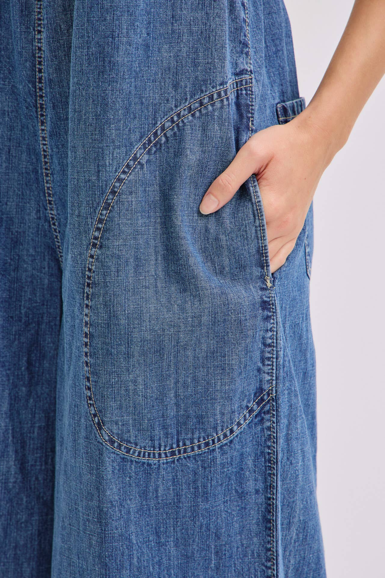 BLEU DENIM COMBINAISON EN JEAN en vente sur Faire15