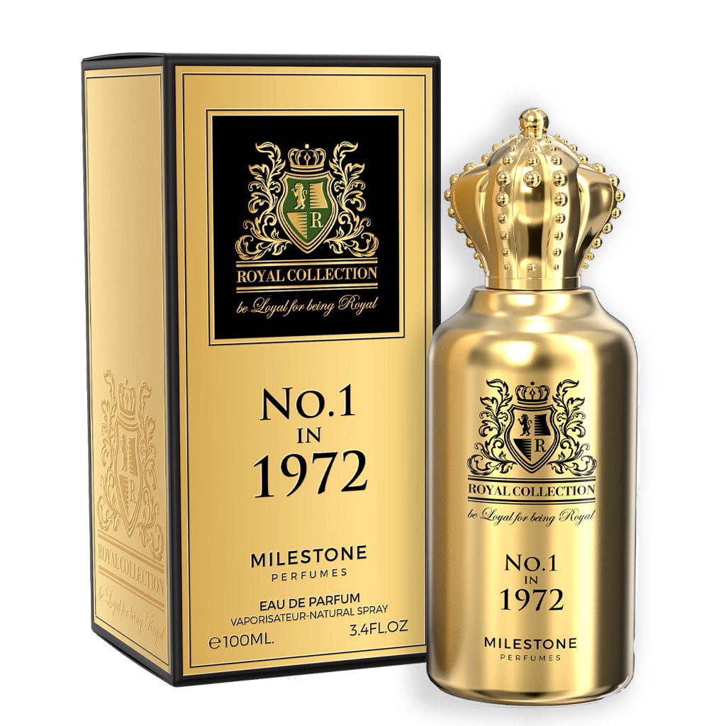 FRAGRANCE WHOLESALE LTD - Wholesale Perfume/Eau de Toilette - MILESTONE Royal Collection No.1 in 1972 (Unisex)  100ML EDP0