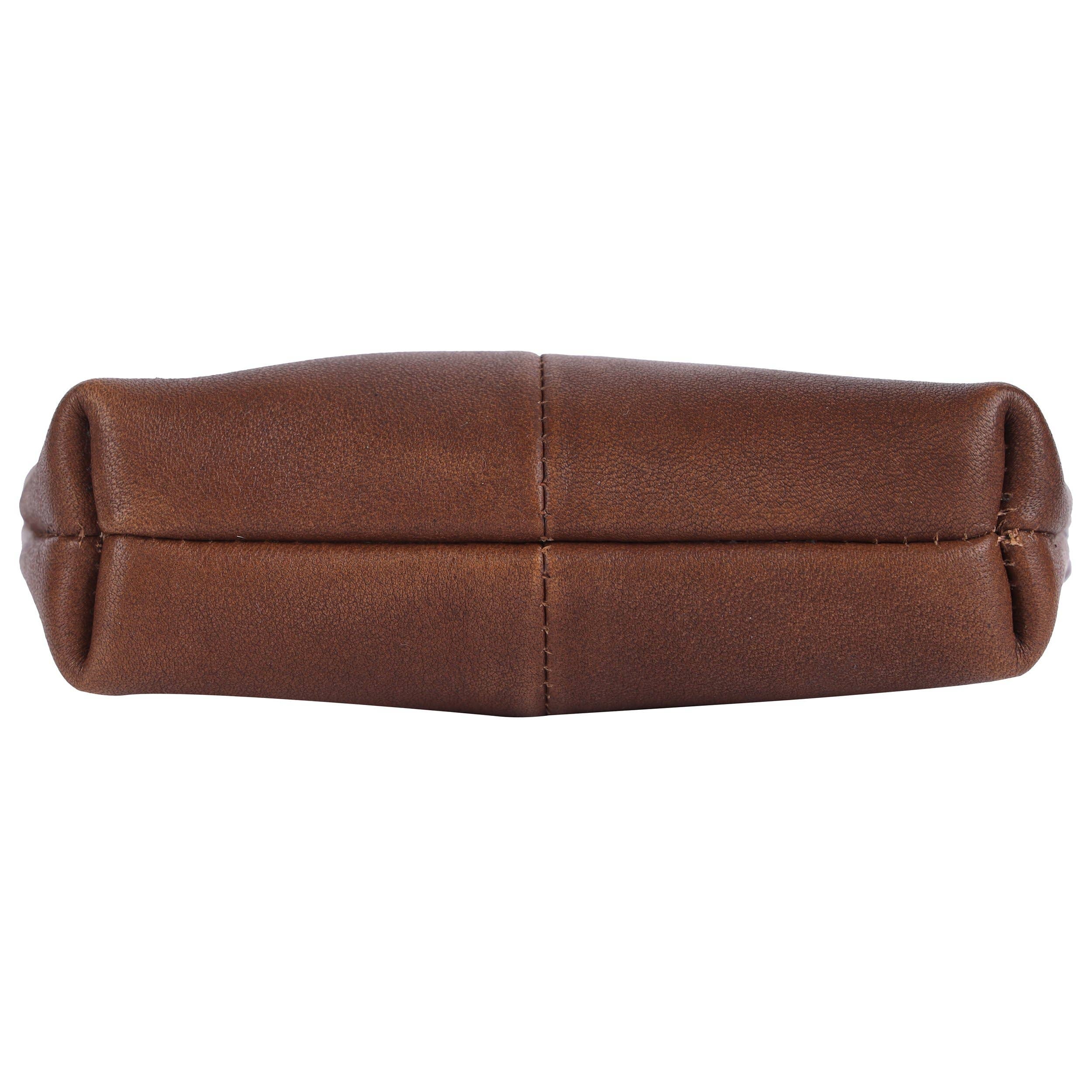 SLIDEUP - Wholesale Coin purse – Women’s - Leather Coin Purse - Tan2