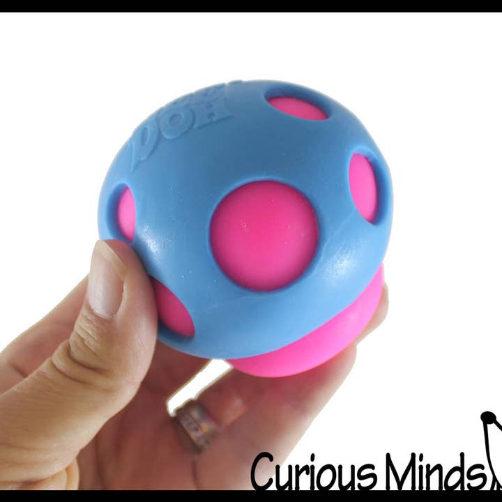 Curious Minds Toys - Wholesale Squishy Toy - Kids & Baby - 1 Mushroom Nee Doh Soft Squeeze Stress Ball