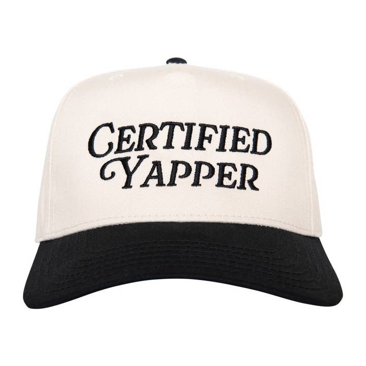 Katydid - Wholesale Trucker Hat - Women's - Certified Yapper Two-Toned Vintage Hat