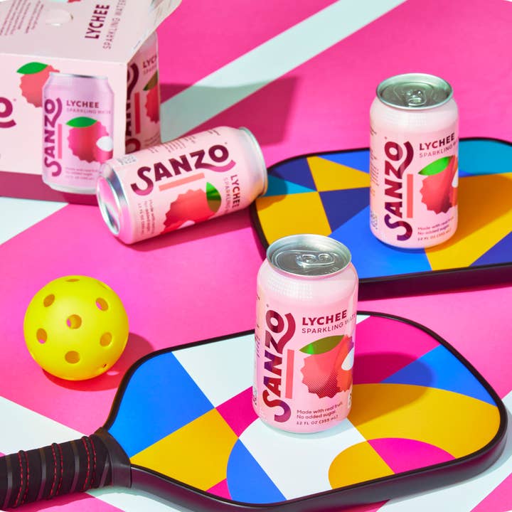 Sanzo - Wholesale Sparkling Water - Lychee (Berry) | 12-pack