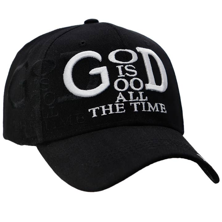 Cap Zone - Wholesale Baseball Cap - Women's - God is Good All The Time I Love Jesus Baseball Cap