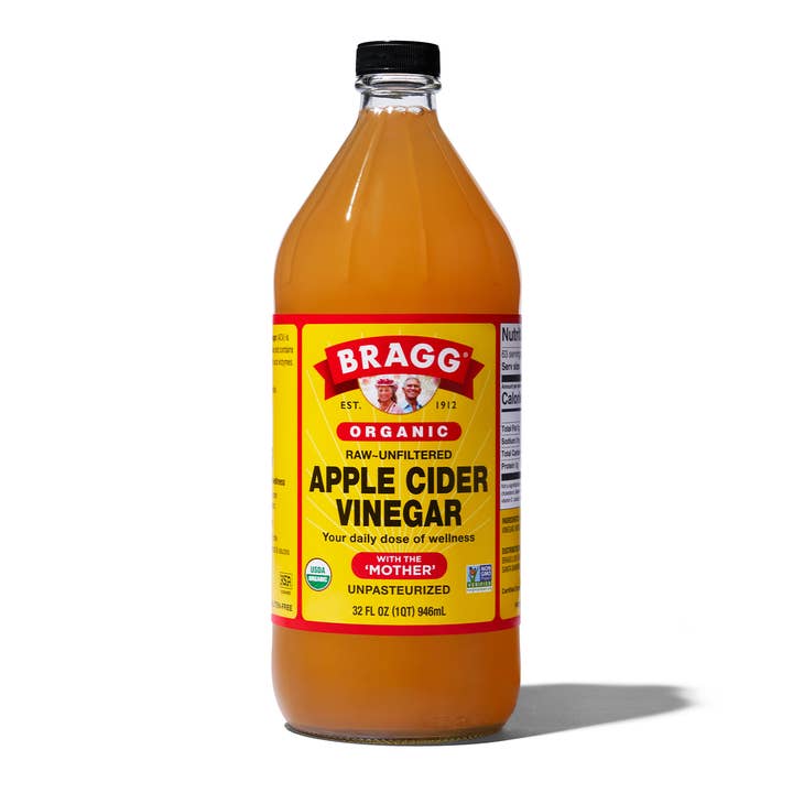 Gluten Free Palace - Wholesale Vinegar - Bragg's Organic Apple Cider Vinegar, Raw Unfiltered 16 Ounce0