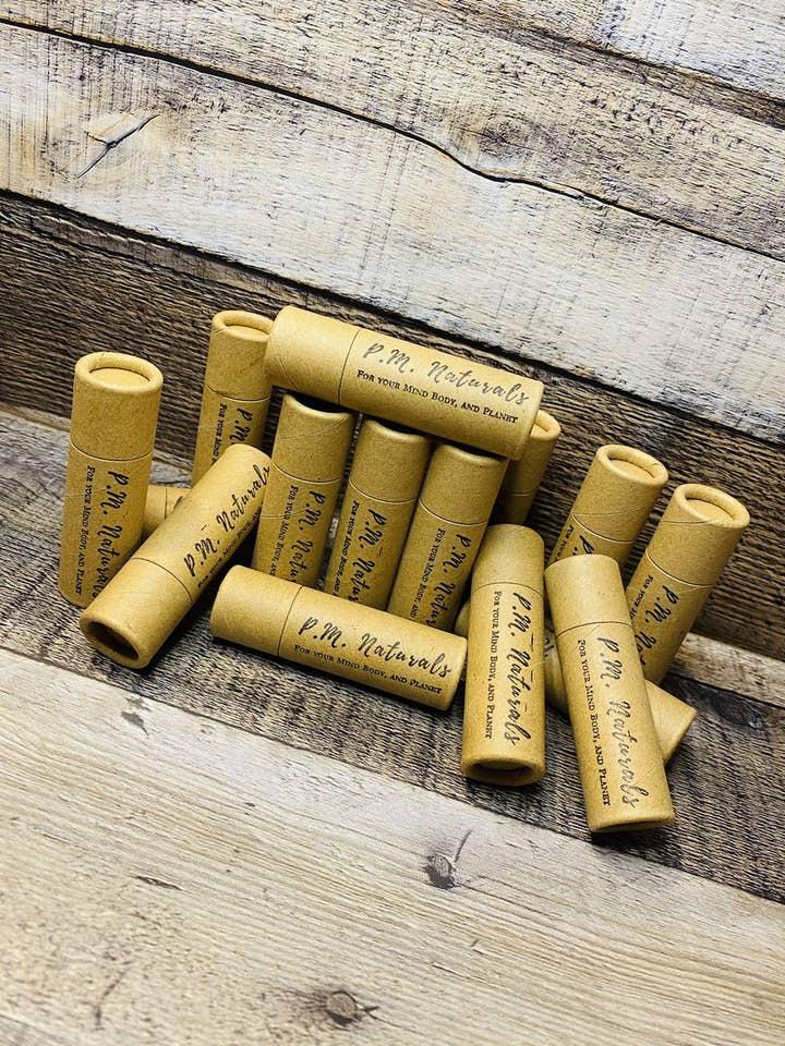 All-Natural Cocoa and Shea Lip Balm for wholesale by PM Naturals
