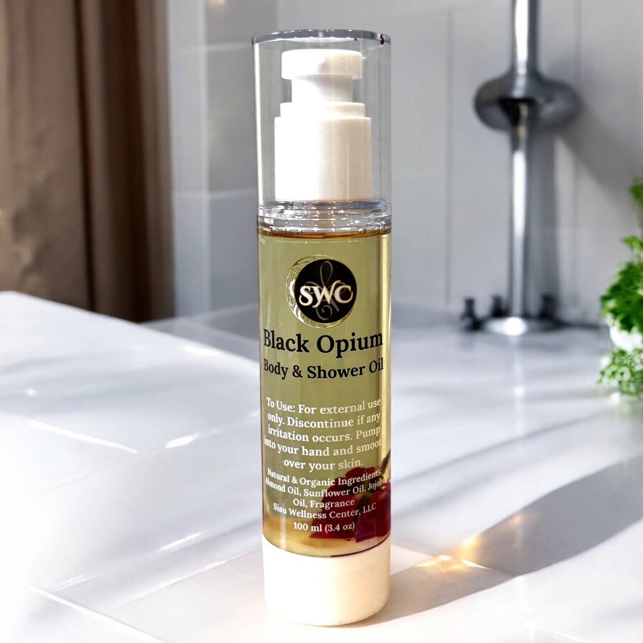 SWC Sisu Wellness Center - Wholesale Bath/Body Oil - Black Opium Body Oil8