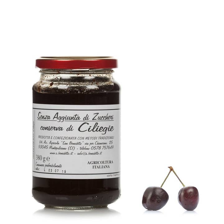 Metina SAS - Wholesale Jam/Jelly - Cherry preserve San Benedetto jam Sugar-free