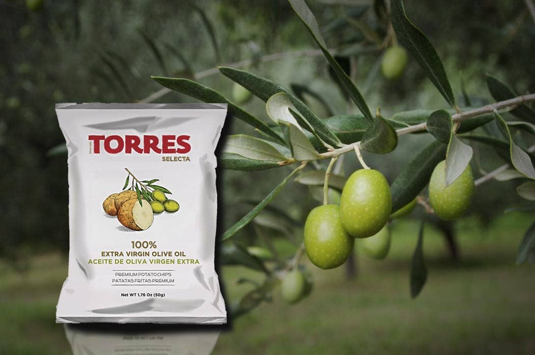 Patatas Torres - Vente Chips - Patatas Torres Selecta chips à l'huile d'olive extra vierge 40 g3