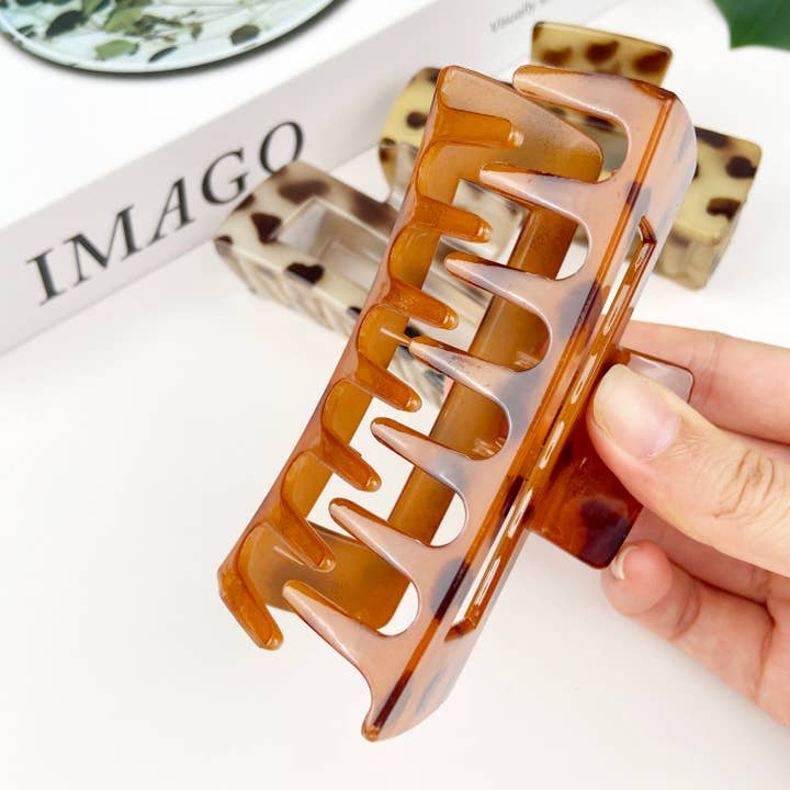 mildstyles - Wholesale Hair Clip - Women's - Leopard Print Hair Claw Clip4