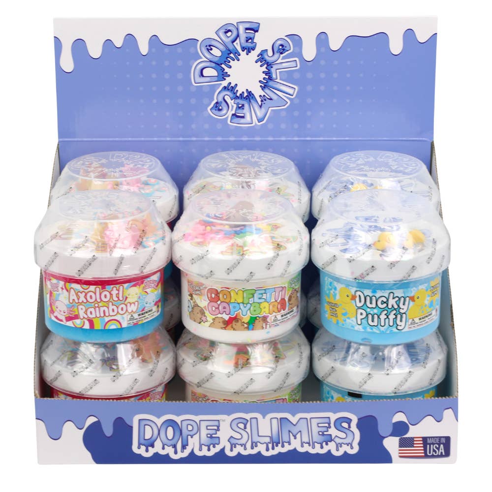 Dope Slimes - Wholesale Putty/Slime - Kids - Animal PDQ Assortment Pack