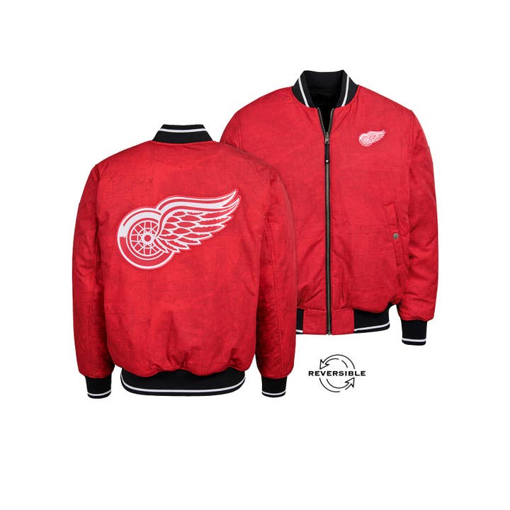 Detroit Red Wings Reversible Bomber for wholesale by FE
