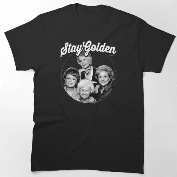 The Golden Girls T-Shirt, Stay Golden Long Sleeve for wholesale by AJCanvasPrints