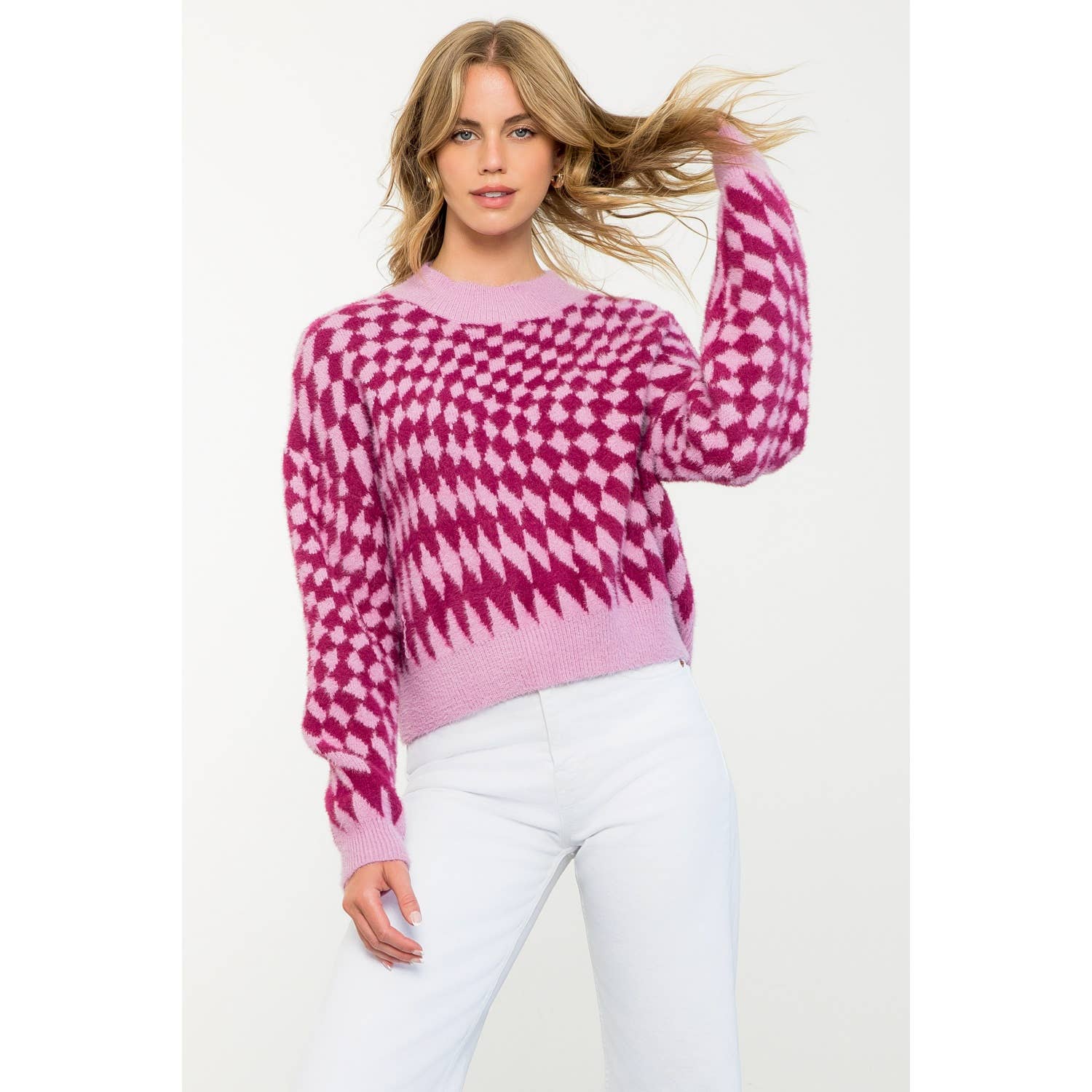 LILAS Pull à col montant en vente sur Faire9