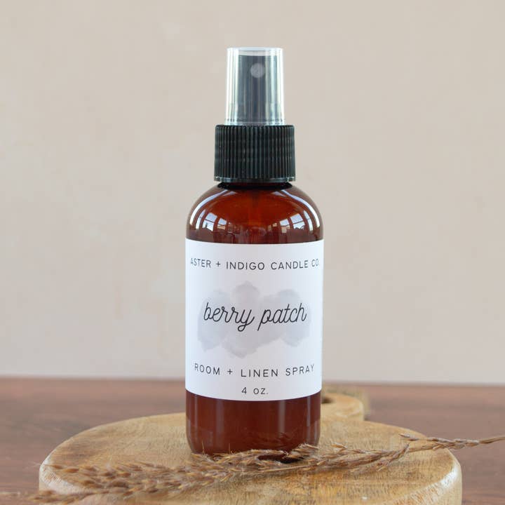 Aster + Indigo Candle Co. - Wholesale Room & Linen Spray - Berry Patch |Spring + Summer Room + Linen Spray| 4oz0