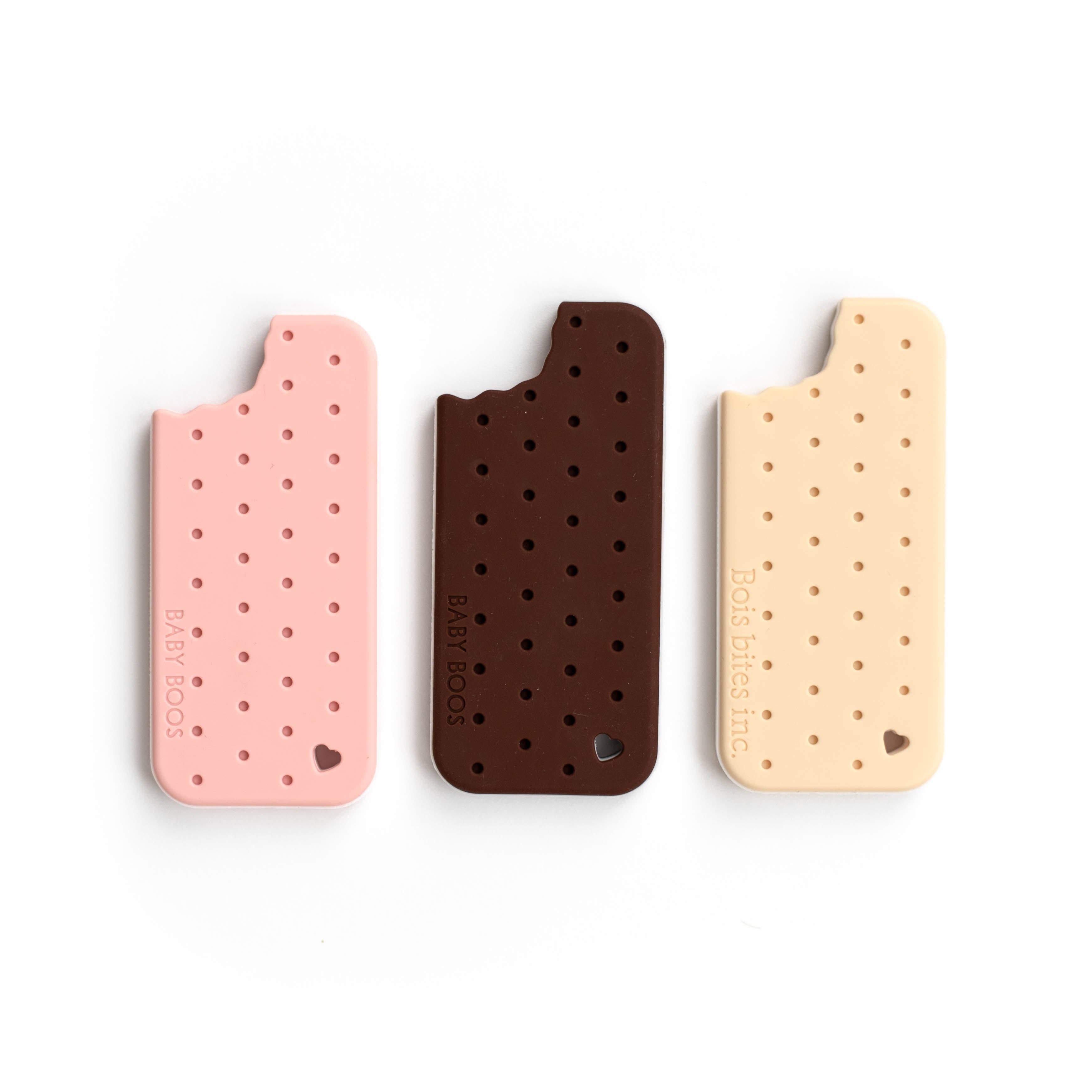 Baby Boos Teethers - Wholesale Teether (Not Clip-On) - Baby - Ice Cream Sandwich Silicone Teething Pendant©5