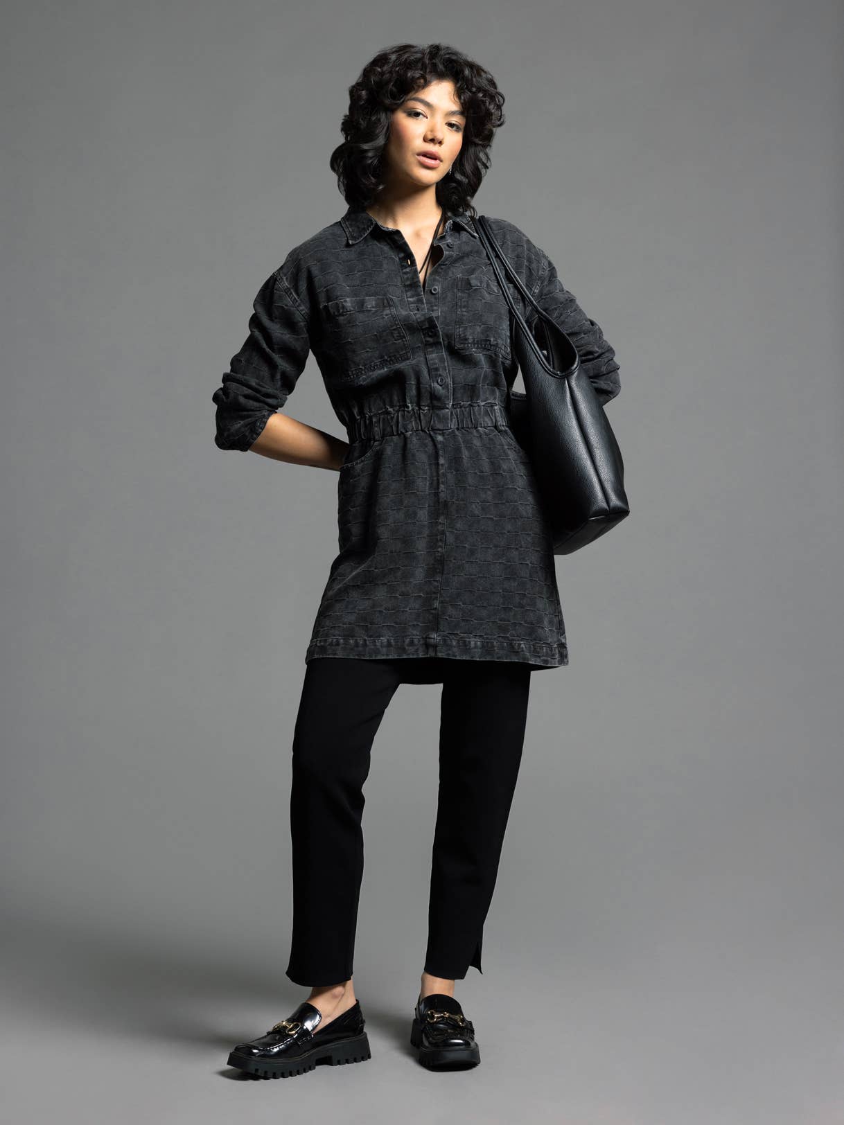 Weekend Los Angeles - Wholesale Dress - Women's - Checkered Pattern Dress - ADORIA DRESS9