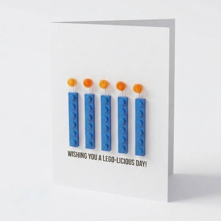 Vykort gjort av Lego-bitar - Födelsedag - Modell 1 för wholesale av BRICKS