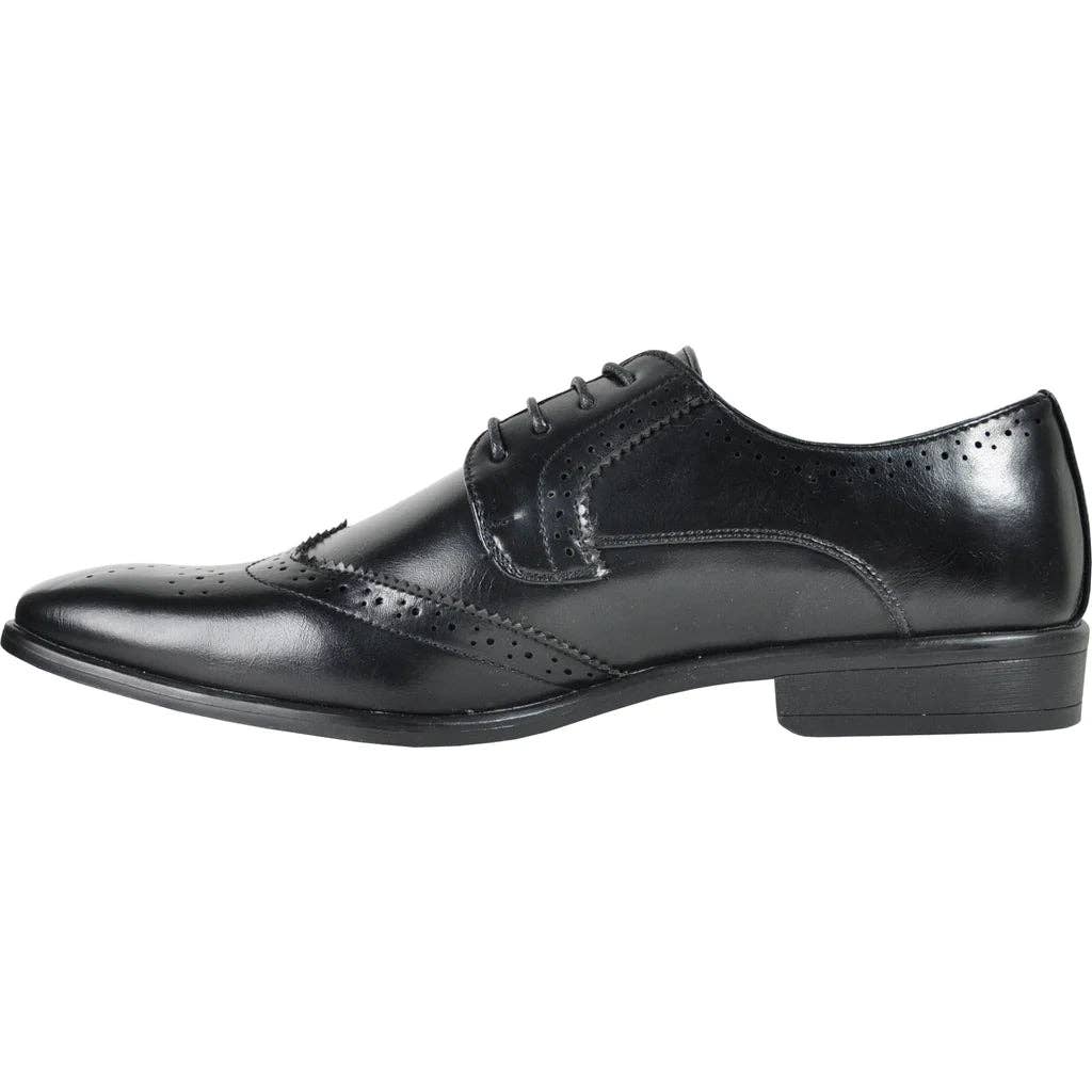 Tux-USA® - Vendita all'ingrosso Oxford - Uomo - Scarpa elegante da uomo BRAVO KING-2 Wingtip Oxford6