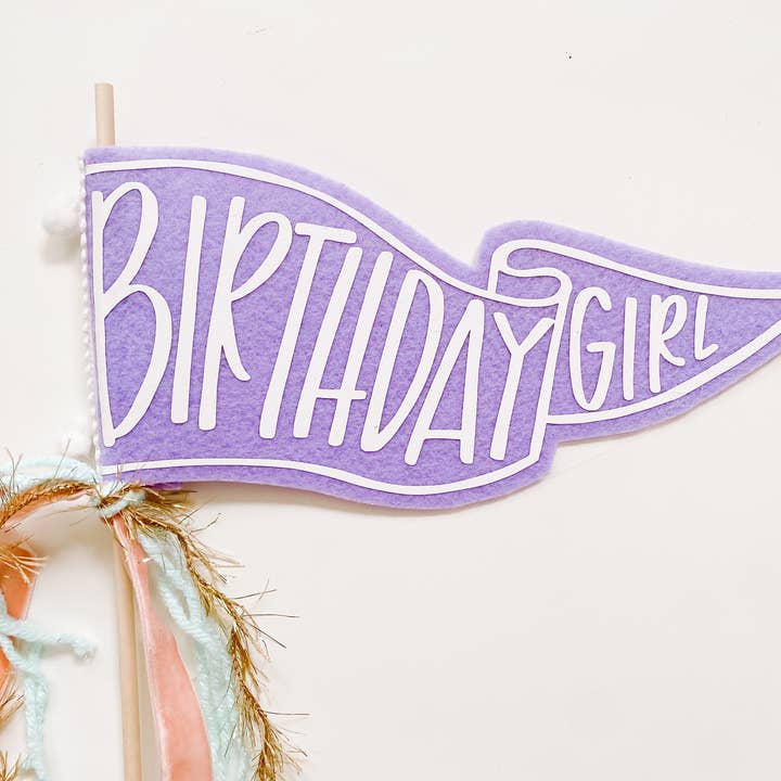 Goldie Letter Company - Wholesale Party Sign/Banner - Birthday Felt Flag