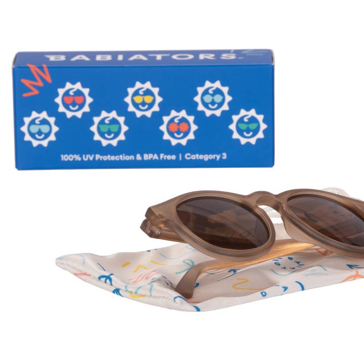 Babiators – wholesale Solglasögon/glasögon - Barn – Cocoa Cloud Transparenta Nyckelhålssolglasögon med Bärnstenslins1