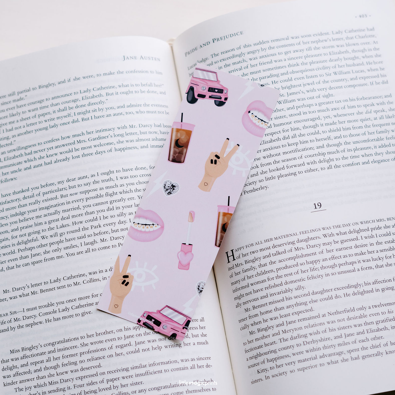 LittleMagicPrints - Wholesale Bookmark - "Mika" Bookmark1